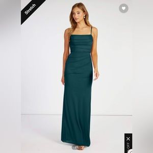 Azazie Green formal/bridesmaid dress